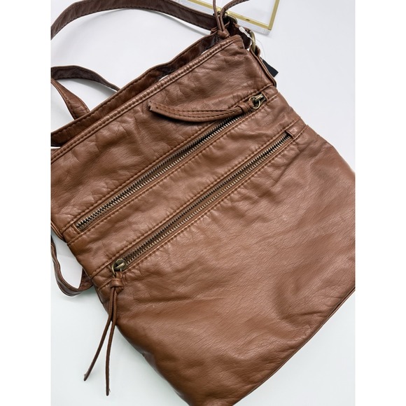 Brown Bueno Handbag Brown adjustable strap Lined Crossbody Purse Shoulder Bag - Picture 13 of 13
